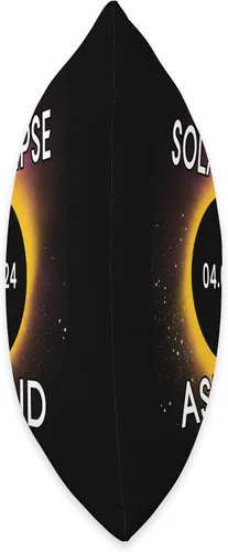 Vista 2 de Ashland Ohio Solar Eclipse 2024 Total Solar Eclipse 2024 Ashland Ohio - Almohada de 16 x 16 pulgadas, multicolor