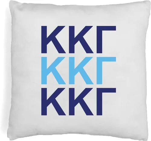 Vista 29 de sockprints Alpha Chi Omega - Funda de almohada con letras griegas de 18 x 18 pulgadas, fundas de almohada para hermandad de hermandad, almohada