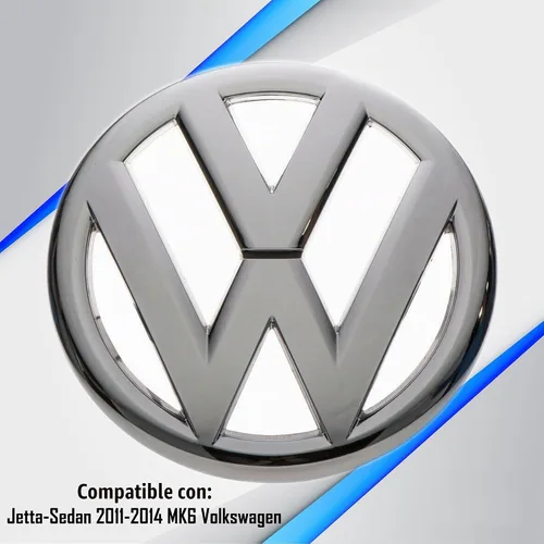 Vista 2 de Volkswagen Emblema de parrilla delantera OEM VW Jetta-Sedan Car 2011-2014 MK6