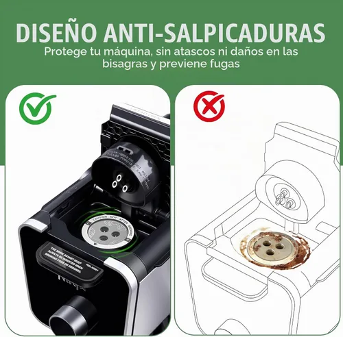 Vista 7 de VIVI SKY Ninja - Cápsula de café reutilizable: paquete de 2 para Ninja