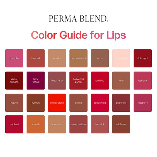 Vista 6 de Perma Blend - Malva - Tinta de tatuaje malva para maquillaje permanente - Tinta microblading para rubor labial para mejorar el color - Rubor