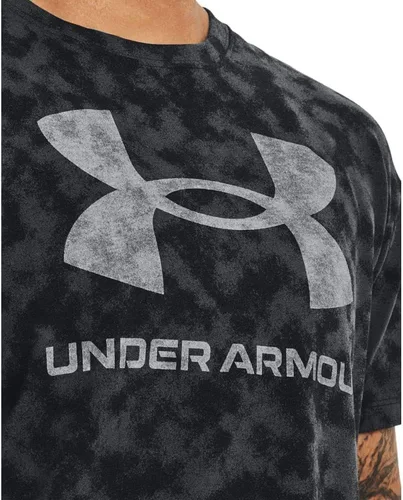 Vista 3 de Under Armour Manga corta pesada con estampado deportivo para mujer