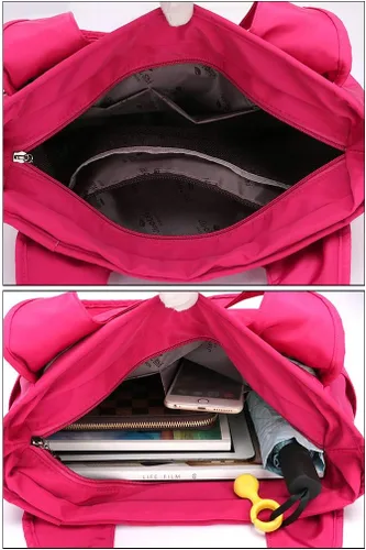 Vista 5 de Collsants Bolso ligero de nailon para mujer, impermeable, bolso de hombro
