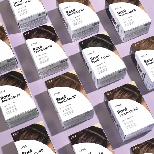 Vista 10 de dpHUE Kit de retoque de raíces, marrón medio - Tinte permanente para el cabello para cobertura de canas - Incluye dos aplicaciones - Sin parabenos