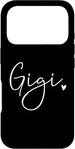 Vista 30 de Gigi Heart Graphic Grandma - Carcasa para iPhone 16