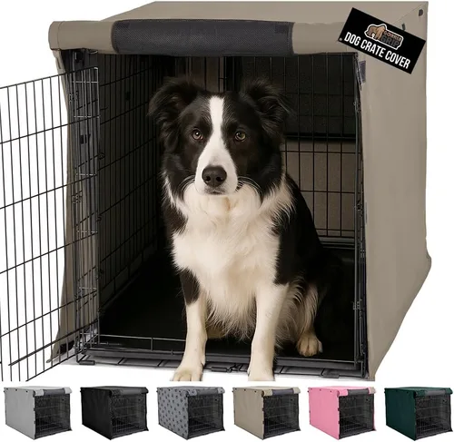 Vista 32 de GORILLA GRIP - Fundas para jaula de perro, cubierta de alambre para perrera Compatible con jaulas para perros de Amazon Basics, cubierta