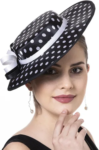 Vista 2 de Lucky Leaf - Tocado para mujer, tocado con plumas, con clip para el pelo, para cóctel, boda, fiesta de té
