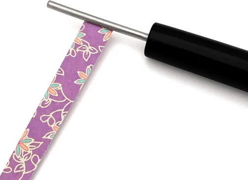 Vista 4 de Herramienta de relleno de rodillo de cuentas de papel, punta de acero inoxidable de 1/8 "(3.17 mm) de diámetro, ranura de 1" a 1 1/8" de longitud