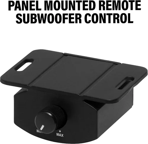 Vista 4 de Planet Audio Paquete de subwoofer y amplificador para automóvil PAB80 - Amplificador integrado, subwoofer de 8 pulgadas con radiador pasivo, control