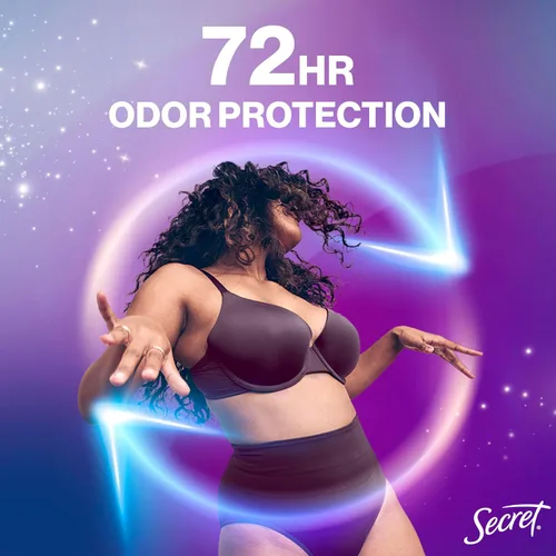 Vista 5 de Desodorante Secret en Barra para Todo el Cuerpo para Mujeres, Aroma a Lila y Ninfa del Agua, Barra de Desodorante sin Aluminio, Protección contra