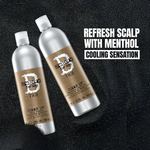 Vista 4 de Tigi Bed Head Clean Up. Champú de uso diario para hombre. 8,45 onzas