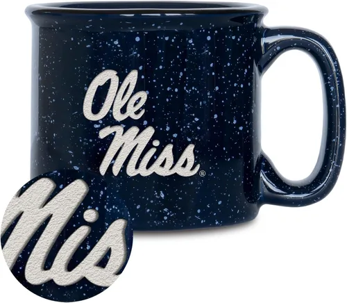 Vista 37 de Rico Industries NCAA Speckle 12oz Laser Engraved Campfire Mug