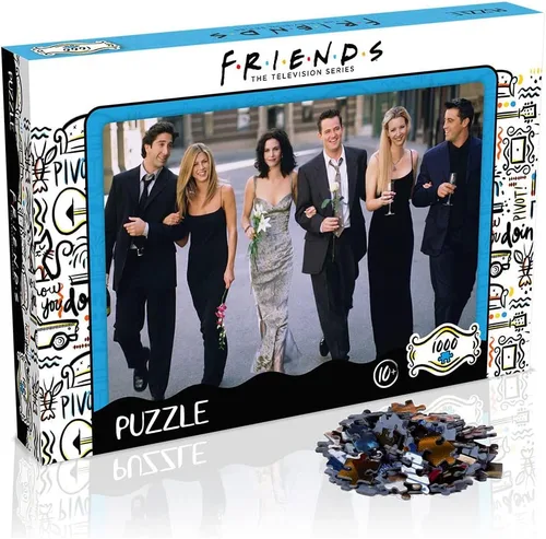 Vista 5 de Top Trumps Friends Banquet - Rompecabezas de 1000 piezas