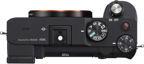 Vista 4 de Sony Cuerpo de cámara sin espejo de marco completo α7C negro (ILCE-7C/B) - Sensor Exmor R de 24.2 MP, video 4K, diseño compacto 2 tarjetas