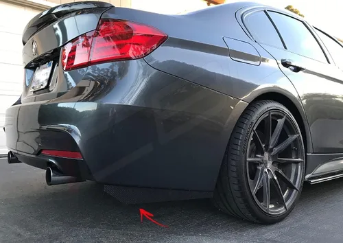 Vista 8 de Extensión de divisores de parachoques trasero para BMW CF M3 335i 340i 328i E92 E90 E93 F30 F80 G20 BMW serie 3