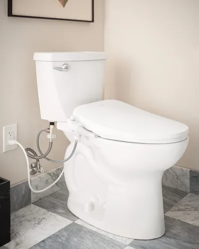 Vista 10 de Moen EB1000 Asiento de Inodoro Bidé Electrónico Estándar 3-Series, Blanco