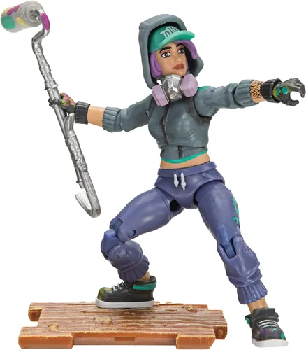 Vista 2 de Jazwares Fortnite Solo Mode - Paquete de figuras de núcleo, Teknique