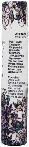 Vista 2 de Poo-Pourri Before-You-Go - Espray para inodoro, tamaño de viaje, 10 ml - Lavanda, menta y cítricos