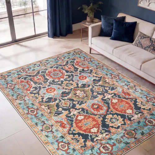 Vista 65 de Keen Home Design - Tapete lavable a máquina con respaldo antideslizante, para entrada, cocina, baño, lavandería, vintage de pelo orto y duradero