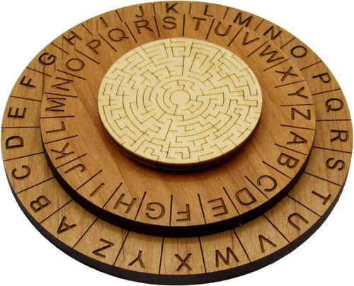 Vista 2 de Hide & Seek y Laberinto Cipher Wheel Escape Room Puzzles Paquete