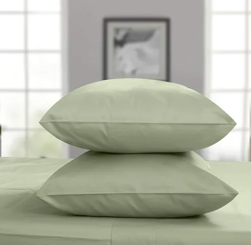 Vista 6 de Threadmill Juego de 2 fundas de almohada de rayón de bambú tamaño King, sábanas de bambú de seda refrescante para cabello y piel, funda de almohada