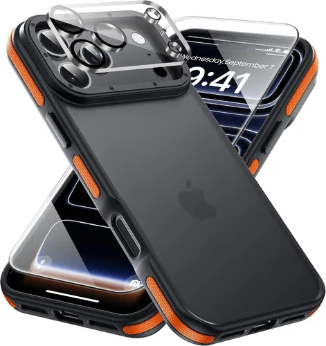 Vista 19 de Yriklso 3 en 1 Funda Magnética Fuerte para iPhone Air, 1X Protector de Pantalla + 1X Protector de Lente de Cámara, Cubierta Protectora a Prueba