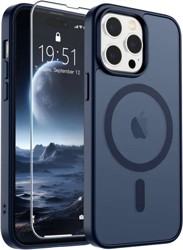 Vista 11 de SUPFINE Funda magnética para iPhone SE 2022 (3ª)/2020 (2ª), iPhone 8 (compatible con MagSafe) (protección contra caídas de grado militar), funda