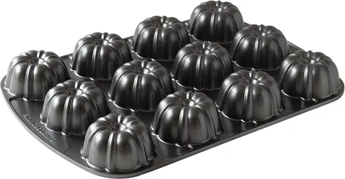 Vista 2 de Nordic Ware Brownie Bundt - Sartén para 3.75 tazas, grafito