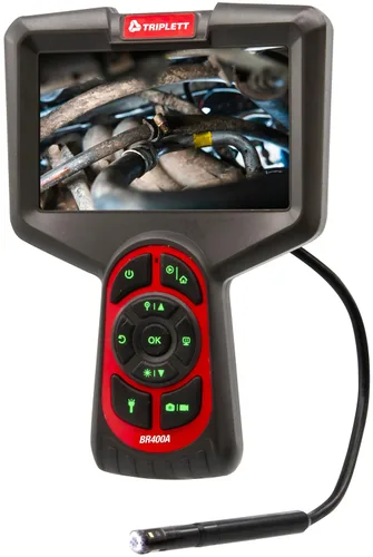 Vista 4 de Triplett Videoscopio BR350 de alta definición hacia adelante y vista lateral