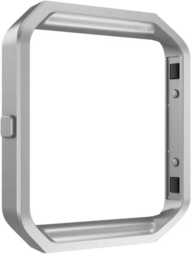 Vista 3 de Simpeak Marco compatible con Fitbit Blaze, paquete de 3, marco de metal de acero inoxidable de repuesto para Fitbit Blaze, negro, plata, oro rosa