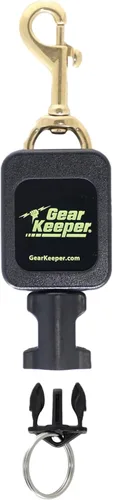 Vista 8 de Gear Keeper Luz de buceo y retractor de cámara subacuática - Correa retráctil para mantener el equipo de buceo seguro y accesible - Montaje de clip