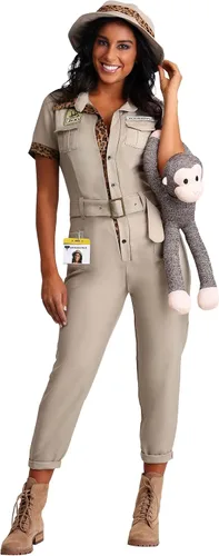 Vista 2 de Womens Zookeeper Costume Zookeeper Outfit for Halloween