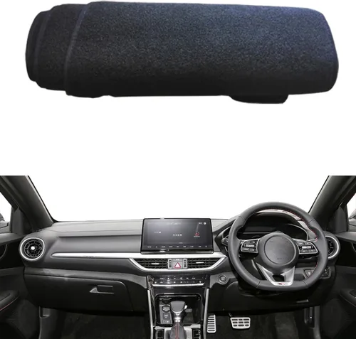 Vista 2 de Tapete para tablero de automóvil, para Kia K3 Cerato 2019 2020 2021 2022