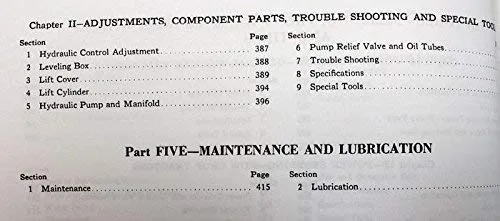 Vista 5 de Service Manual For Ford Tractors 1954 1955 1956 1957 1958 1959 1969 1961 1962 600 700 800 900 601 701 801 901 1801 Series