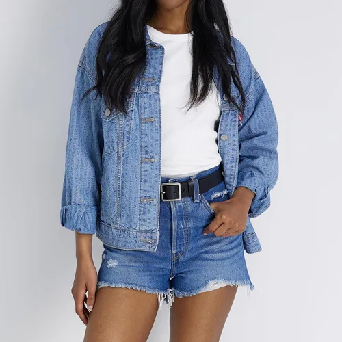 Vista 5 de Levi's Women's Square Center Bar Buckle Casual Belt Regular and Plus Sizes
