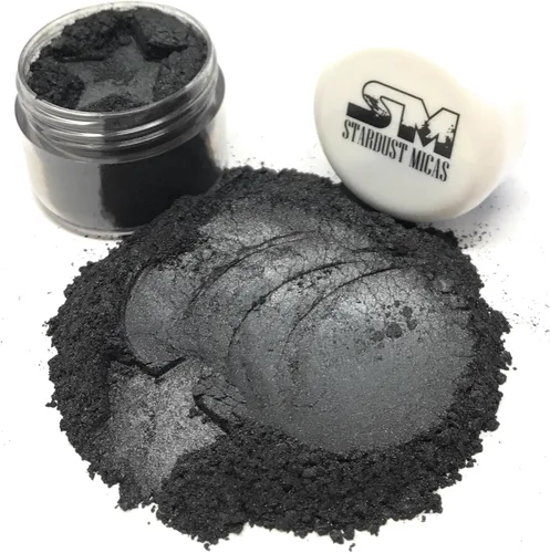 Vista 34 de Pigmento en polvo de mica de grado cosmético de pigmentos de perla para colorear slime, resina epoxi, fabricación de jabón, colorante para tinte