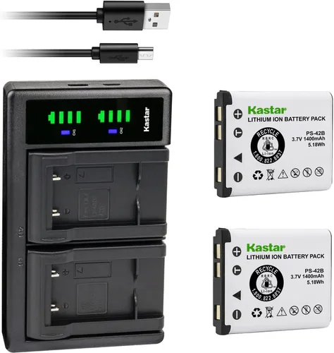 Vista 5 de Kastar Cargador de batería USB LTD2 compatible con auriculares inalámbricos Steelseries Arctis Nova Pro, auriculares inalámbricos Arctis Nova Pro