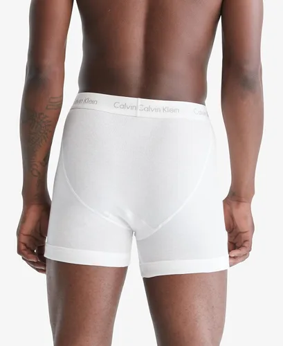 Vista 3 de Calvin Klein Calzoncillos bóxer clásicos de algodón para hombre (7 unidades)