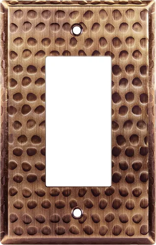 Vista 33 de LIDER Placa decorativa de pared de metal para interruptor o receptáculo, cubierta de salida de acero inoxidable, resistente a la corrosión