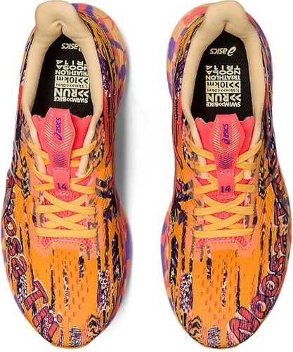 Vista 6 de ASICS Zapatillas de correr Noosa TRI 14 para mujer, negro, plateado
