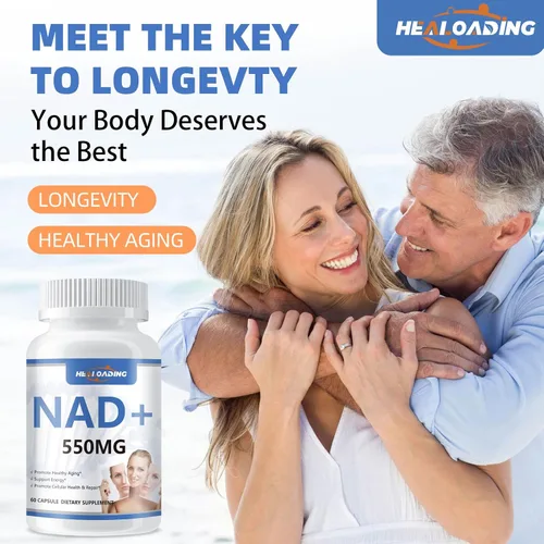 Vista 6 de Suplemento NAD liposomal para mujeres: Suplemento NAD+ con Resveratrol 550MG Apoyo Reparación Celular Apoyo Energía y Envejecimiento Saludable