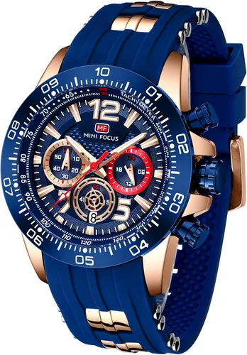 Vista 15 de AIMES Watch for Men Sport Military Waterproof Chronograph Mens Watches Analog Quartz Big Face Classic Stylish Fashion Casual Designer Business Work