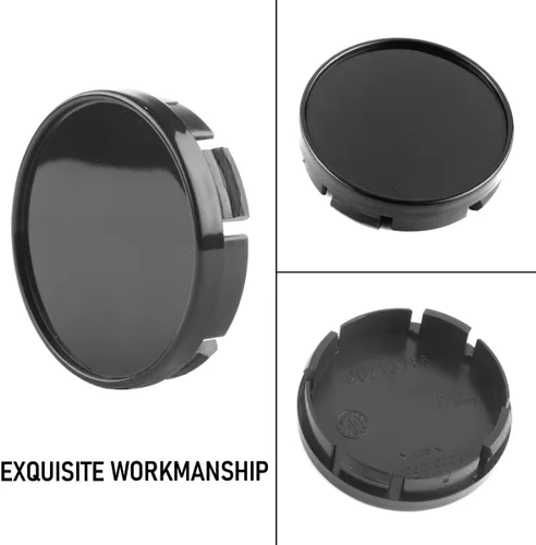 Vista 7 de RTrhinotuning 4 tapas centrales de rueda de 2.146 in para llanta compatibles con Ford Mustang 2015-2024 Edge 2012-2018 Focus 2012-2018, OD: 2.15