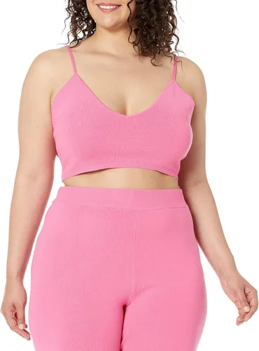 Vista 4 de The Drop Miya - Bralette tipo suéter para mujer