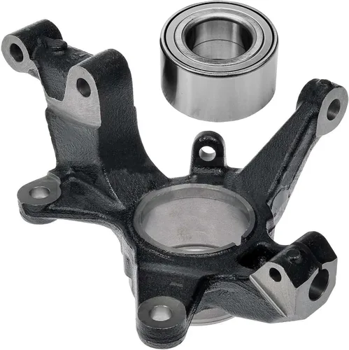 Vista 27 de Detroit Axle - Kit de nudillos traseros izquierdo FWD para Hyundai Santa Fe 2007-2009 Veracruz 2007-2012, reemplazo del conjunto de cojinete