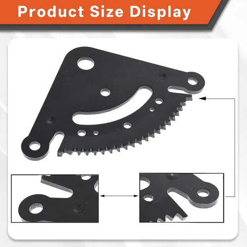 Vista 5 de labwork Sector de dirección y piñón con bujes de repuesto para John Deere D130 D140 D150 D160 D170 1GXD110E, Material 45 Acero