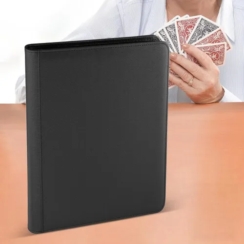 Vista 6 de GERMUN Carpeta de tarjetas coleccionables con 12 bolsillos, 720 bolsillos, carpeta de colección de tarjetas, carpeta de álbum de tarjetas para MTG