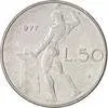 Vista 3 de Flintski Jewelry Colgante YRS 1954-1989 de plata de ley de 50 liras, Metal
