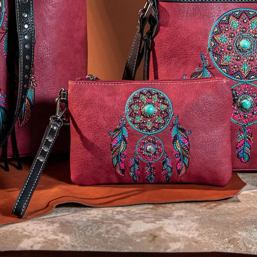 Vista 2 de Montana West Western Aztec Collection - Bolso de mano para mujer