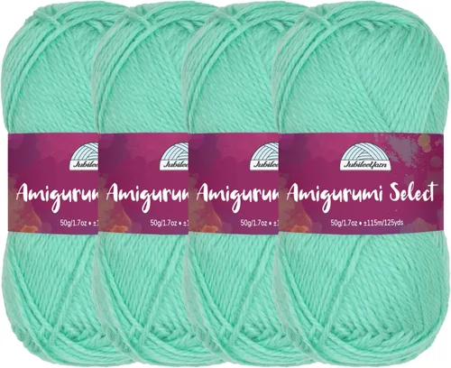 Vista 10 de JubileeYarn Amigurumi Select - Hilo acrílico DK - Begonia - 4 madejas